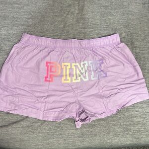PINK sleep shorts